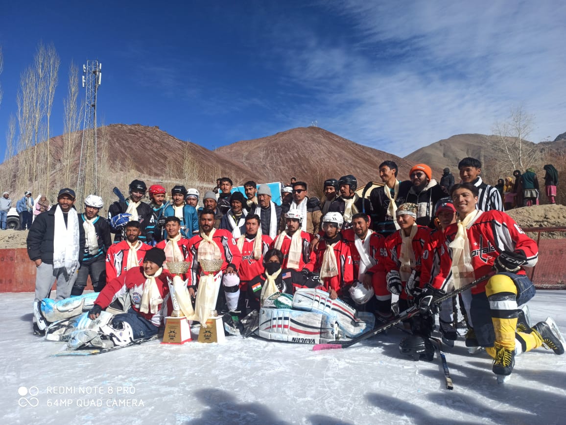 'Pargive Club Claims Royal Enfield Zonal Ice Hockey League 2023'